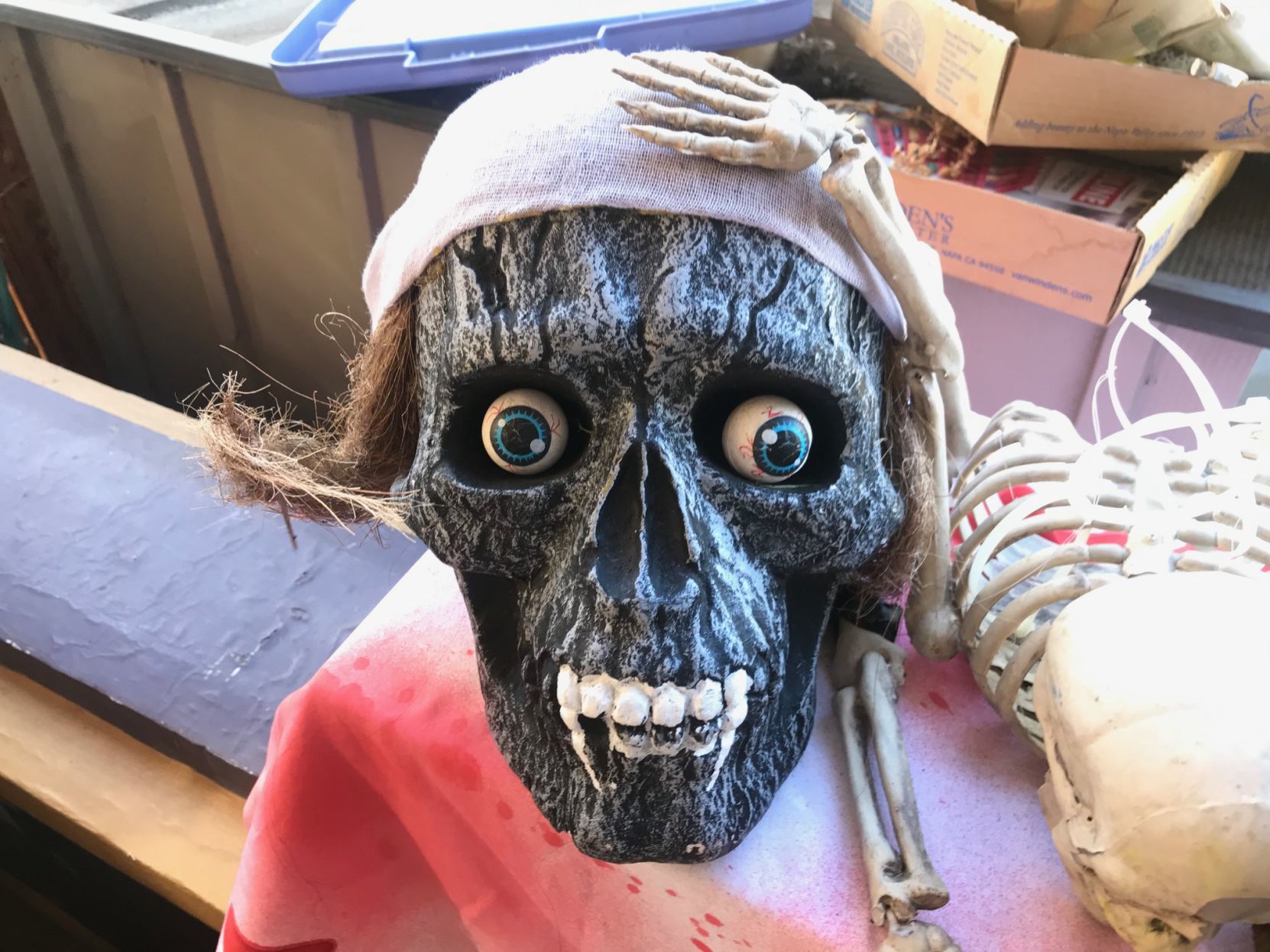 Napa Halloween Yard Display